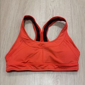 Athleta Small Women's Athletic Racerback Swim top - Coral Red